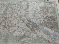 TOTTON & Part Of NEW FOREST Pathfinder Ordnance Survey SU21/31 1:25000 1980