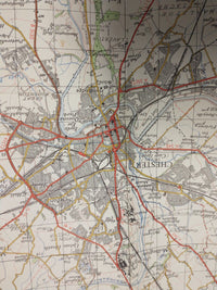 Chester Ordnance Survey Map One Inch 1969 Sheet 109