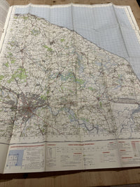 NORWICH Ordnance Survey Map One Inch 1969 Sheet 126 Cromer Aylsham Bacton