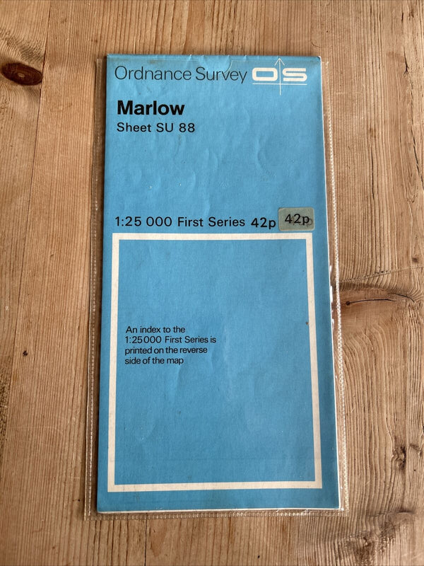 MARLOW Maidenhead Ordnance Survey 1:25,000 First Series 1965 Sheet SU88