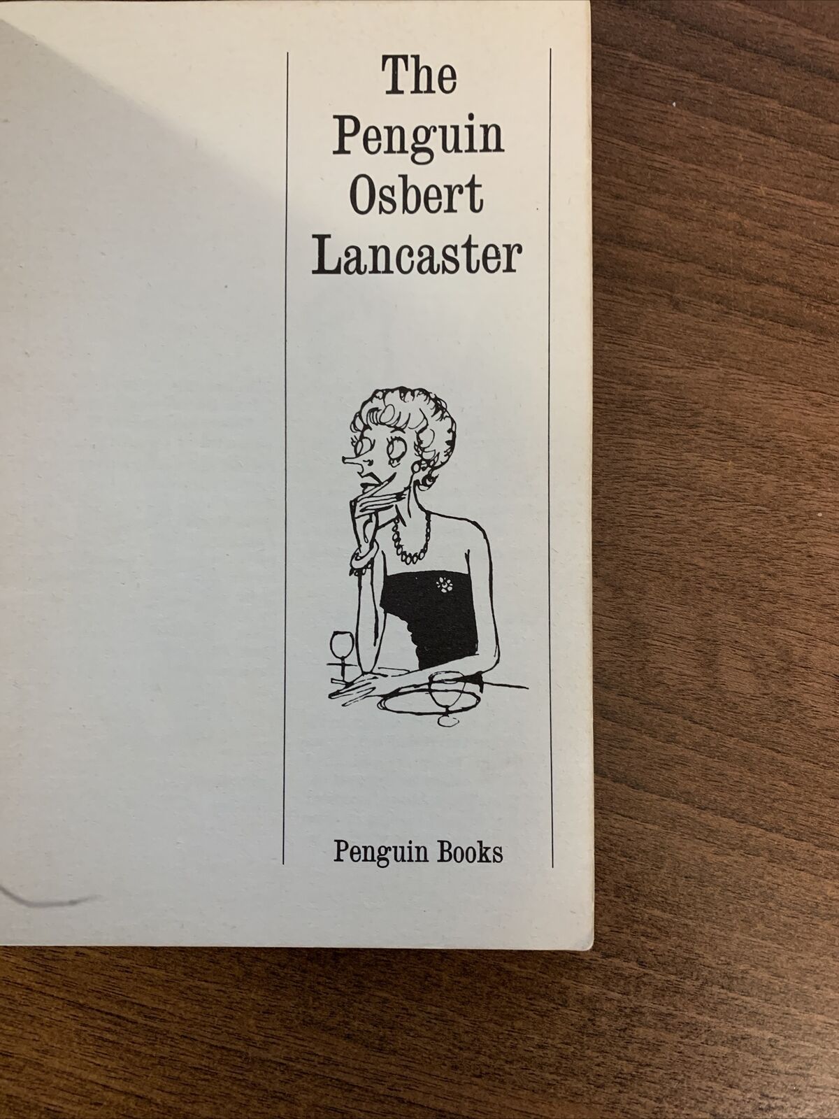 The PENGUIN OSBERT LANCASTER Penguin Book No 2243 1964 Illustrations Comic