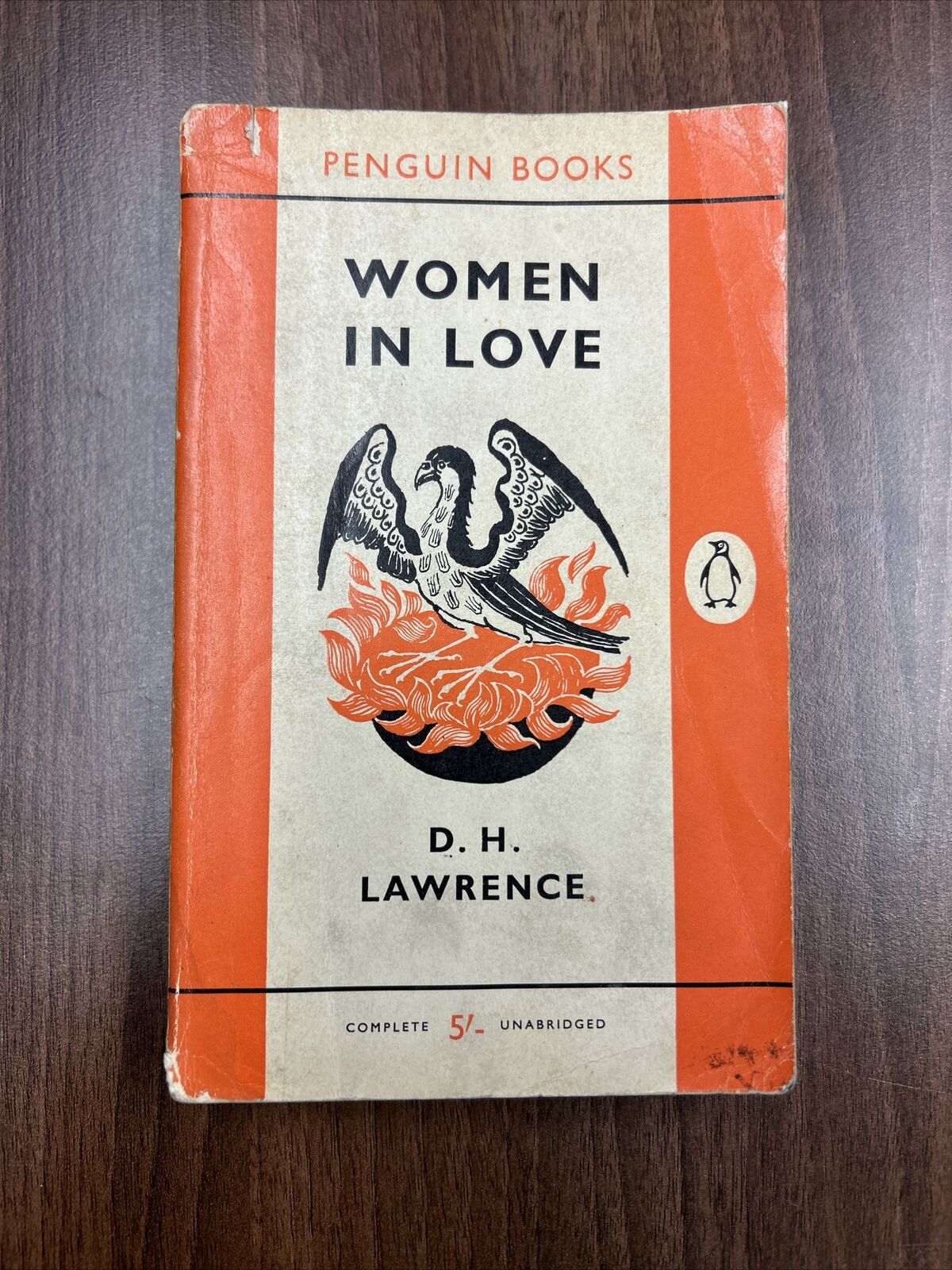 WOMEN IN LOVE D H Lawrence - Penguin Books No 1485 1961