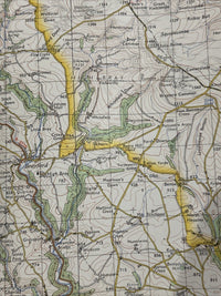 BARNSTAPLE 1972 Edition Ordnance Survey One Inch Map No 163 Great Torrington