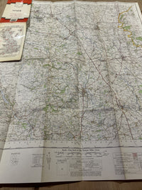 RIPON Ordnance Survey Seventh Series  One Inch 1962 Sheet 91 Northallerton