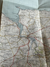 CARDIGAN Ordnance Survey Seventh Series  1-inch 1952 Sheet 139 Carmarthen