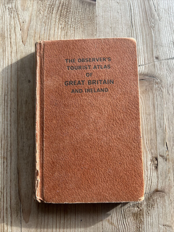 THE OBSERVERS TOURIST ATLAS OF GREAT BRITAIN AND IRELAND 1976 Maps Bartholomew