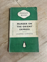 MURDER ON THE ORIENT EXPRESS Agatha Christie Penguin Paperback 1952 No 689