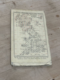 LANCASTER & KENDAL Ordnance Survey CLOTH 6th Series 1947 Sheet 89 One Inch