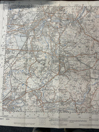 ASHTON-UNDER-LYNE Ordnance Survey First Series Sheet SK99 1:25,000 1951 Romily