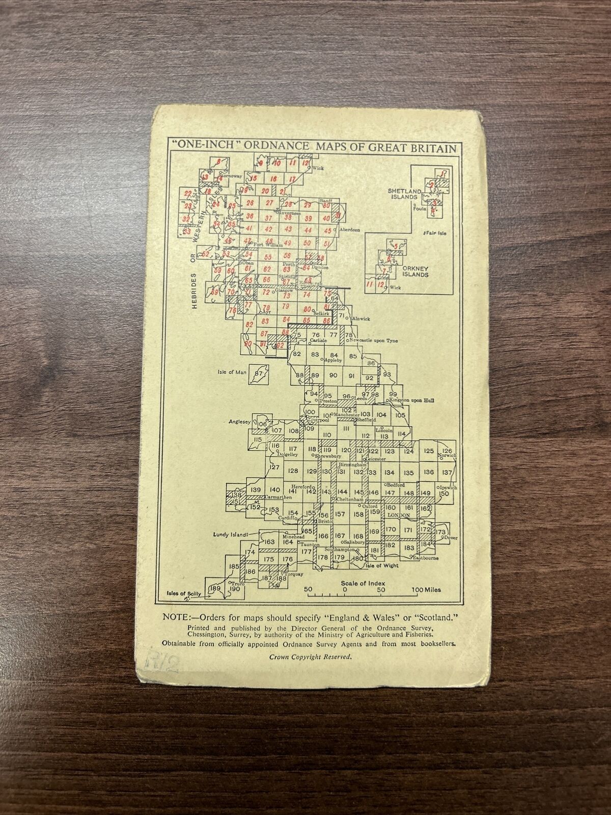 DORCHESTER Ordnance Survey Paper Sixth Series 1945 Sheet 178 One Inch