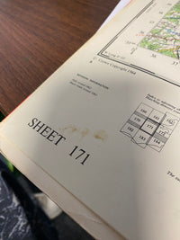 LONDON S.e Ordnance Survey Map 1964 No 171