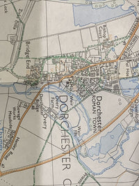 ABINGDON - Pathfinder Ordnance Survey 1:25000 1988 No 1136 Dorchester Marcham