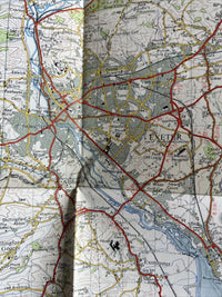 EXETER Ordnance Survey Seventh Series Paper 1-inch 1960 Sheet 176 Honiten