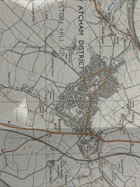 DORRINGTON & CRESSAGE Pathfinder Ordnance Survey SJ40/50 1:25000 1979 Earls Hill