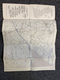 KIRTON (Linc.) 1956 Ordnance Survey Sheet TF33 2 & Half Inch MAP Forsdyke