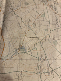 BERE REGIS Ordnance Survey Second Series 1:25,000 Map SY89/99 1972