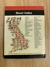 Dorset Poole & Weymouth - Bartholomews National Map Series No 4  1975