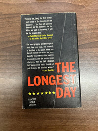 THE LONGEST DAY D DAY JUNE 6 1944 Crest Giant Paperback - C Ryan Photos