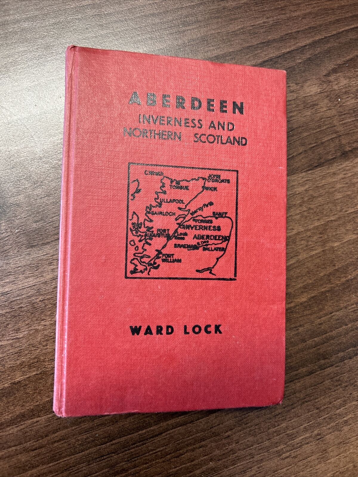 ABERDEEN Inverness Northern Scotland - Ward Locks Red Guide Book 1970