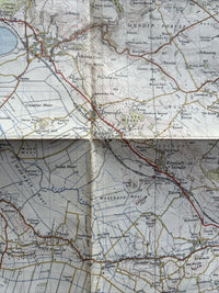 WESTON SUPER MERE Ordnance Survey Seventh Series Paper One In Map Sheet 165 1958