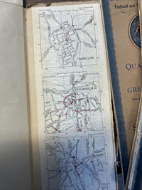 MIDLANDS 1946 Ordnance Survey CLOTH Sheet 8 Quarter Inch Map Fourth Edition