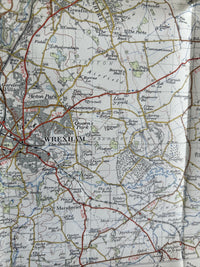 CHESTER Ordnance Survey Seventh Series Paper One inch 1952 Sheet 109 Wrexham