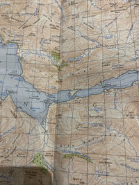 Loch Arkaig Ordnance Survey 7th Series One Inch Map 1966 No 35