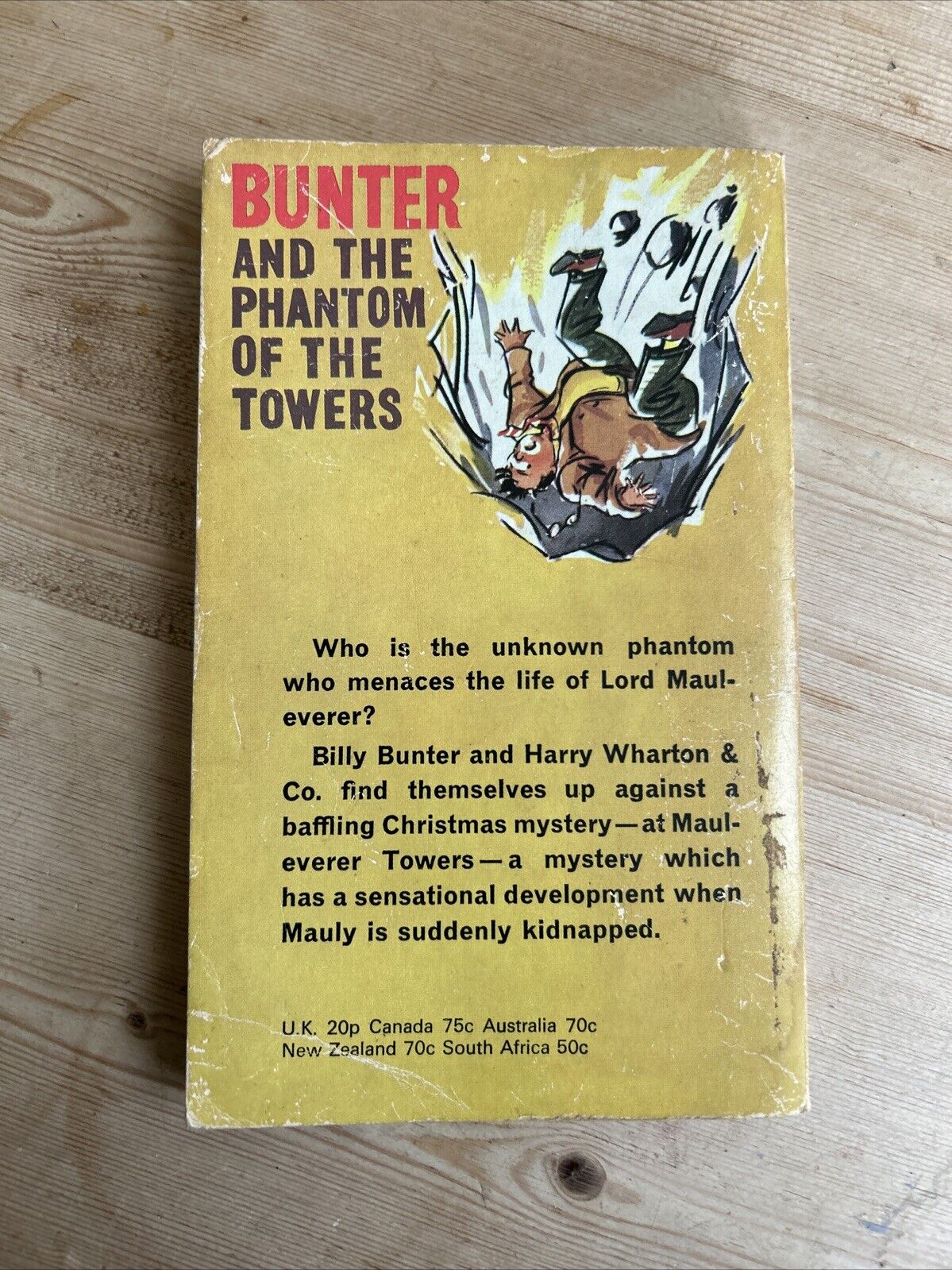 BUNTER AND THE PHANTOM OF THE TOWERS Frank Richards Amanda Book 1965