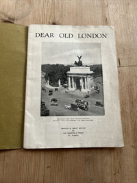 DEAR OLD LONDON 1927 Homeland Illustrated  Guide Many Photos