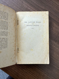 THE LAWLESS ROAD Graham Greene Penguin Travel Pink No 756 1950 Mexico