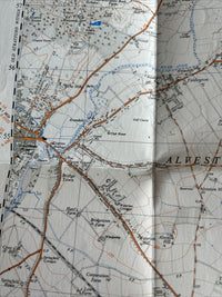 STRATFORD ON AVON East - Ordnance Survey 1:25000 First Series Map SP25 1951