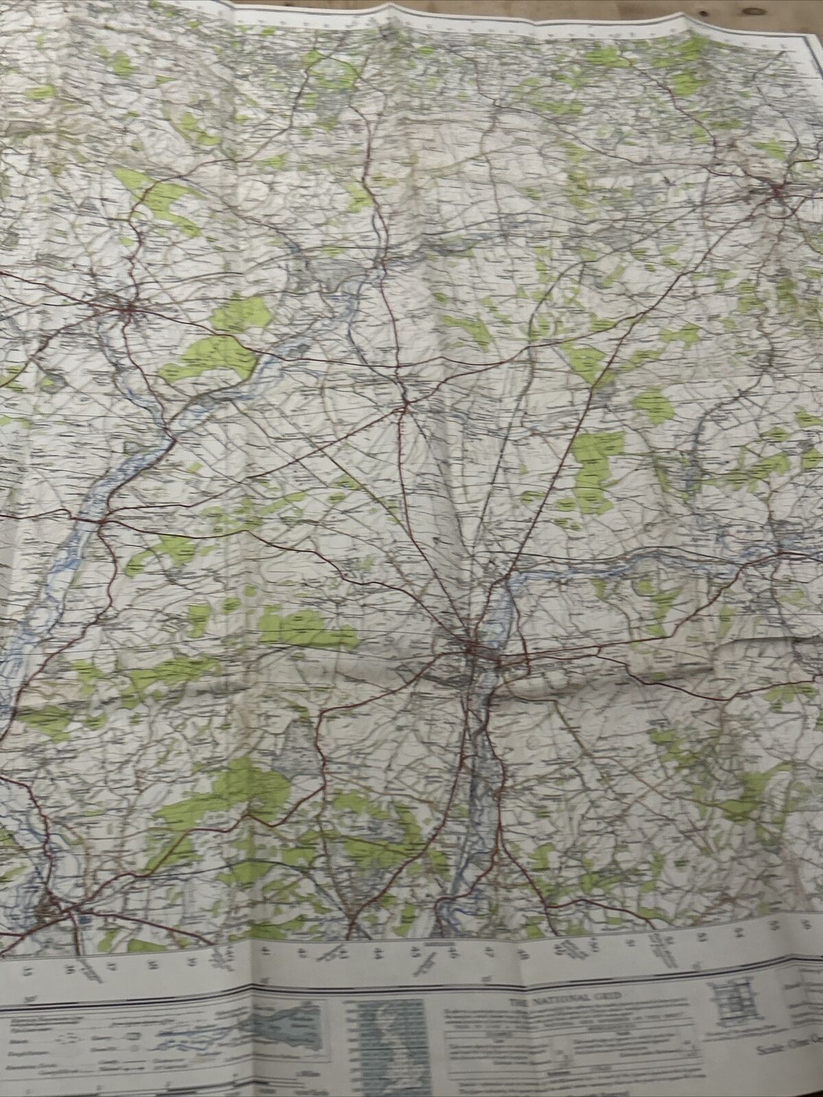 WINCHESTER Ordnance Survey Paper Sixth Series 1945 Sheet 168 One Inch Tangley