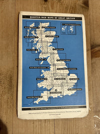 FIRTH OF FORTH 1964 Ordnance Survey Quarter Inch Map Sheet 7 Edinburgh