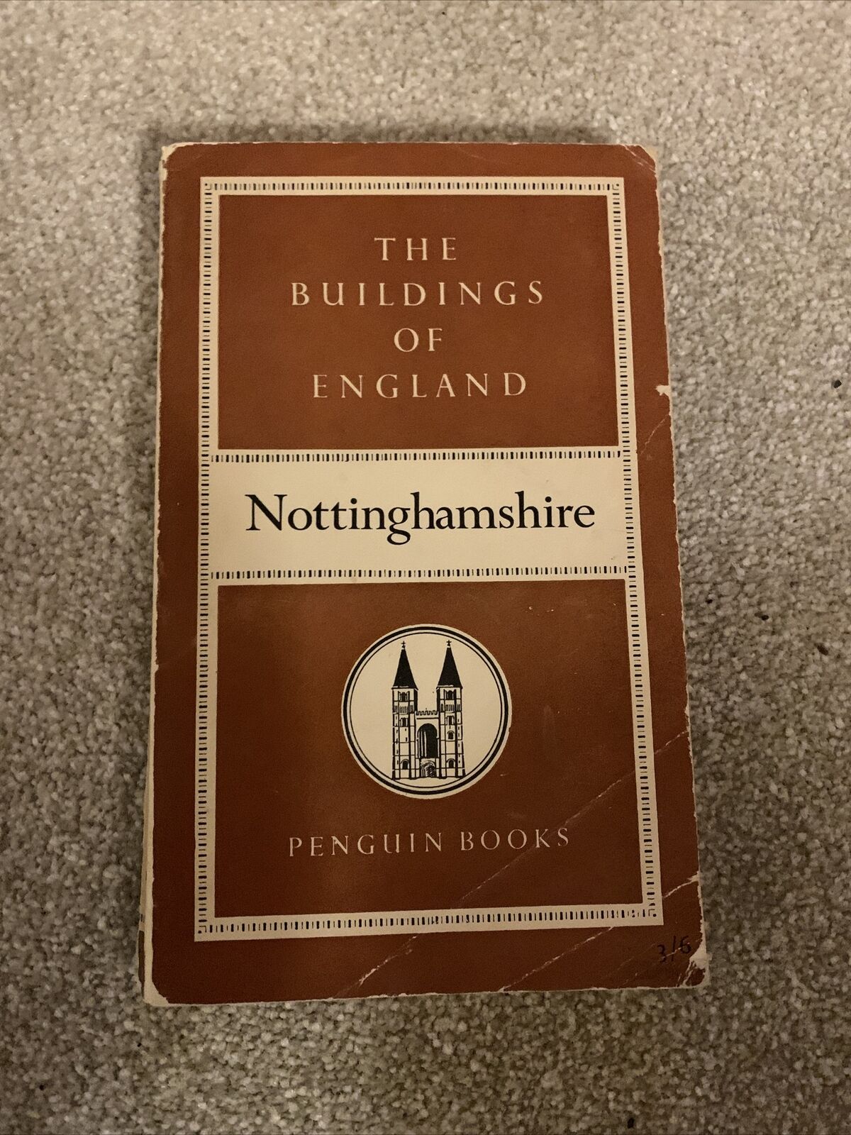 NOTTINGHAMSHIRE - Penguin Buildings of England BE2 1951 - PEVSNER Nikolaus