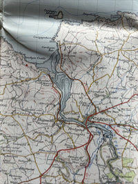 CARDIGAN Ordnance Survey Seventh Series Paper One Inch Map Sheet 139 1952