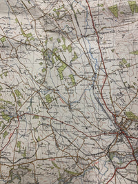 PENRITH Ordnance Survey CLOTH Map 1947 Sixth Series Sheet 83 Ullswater