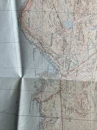 ARDNAMURCHAN Ordnance Survey Map Pathfinder 287 1989 Kilchoan