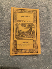 A Present From New York Booklet - Moral Pieces Repro Of 1828 