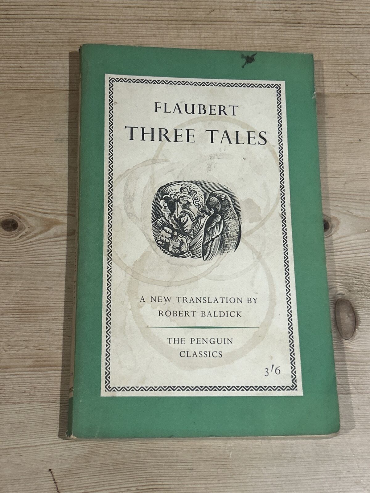 THREE TALES - By Flaubert - Penguin Classics Book L106 1961 A Simple Heart