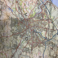 BRISTOL & NORTH SOMERSET - Bartholomew National Map Series No 7 - 1975