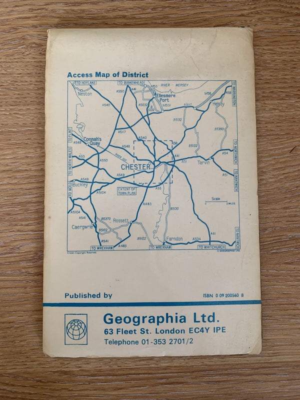 Chester Map - Geographia Circa 1970?