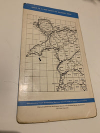 Staylittle - Wales - Ordnance Survey Map 1956 -  1:25,000