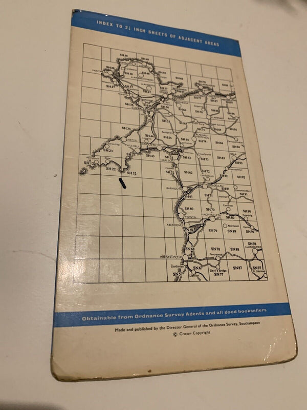 Staylittle - Wales - Ordnance Survey Map 1956 -  1:25,000