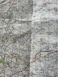 BODMIN & LAUNCESTON Ordnance Survey CLOTH Seventh Series Map 1 In 1967 Sheet 186