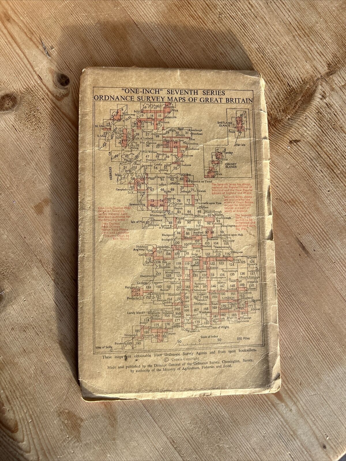 MINEHEAD Ordnance Survey Seventh Series Paper One In Map Sheet 164 1960 Bampton