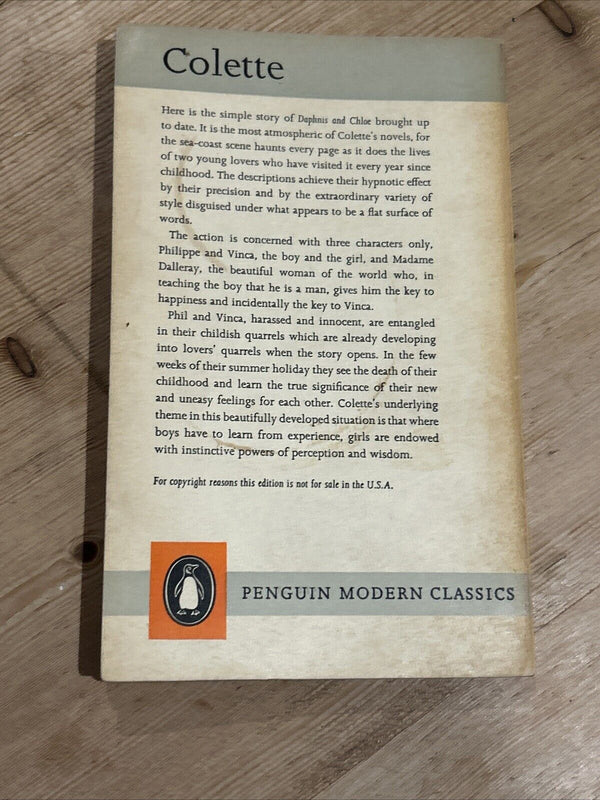 RIPENING SEED Colette - Penguin Modern Classics 1961 No 1359