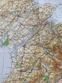 SNOWDONIA Ordnance Survey Map 1966 National Park Half Inch Colour Paper