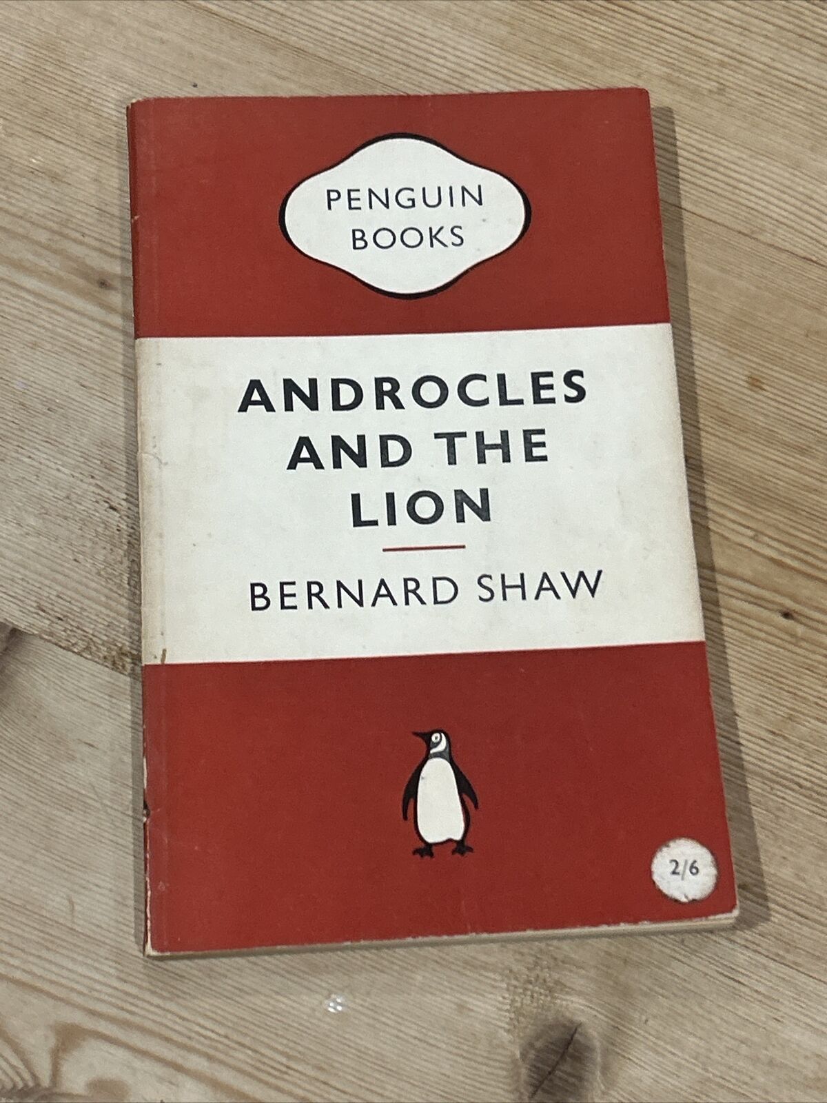 ANDROCLES AND THE LION, Bernard Shaw, Penguin Paperback 1954 No 566