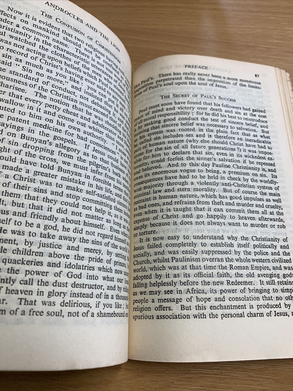 Androcles & The Lion - Bernard Shaw - Penguin Books No 566 - 1946 First Edition