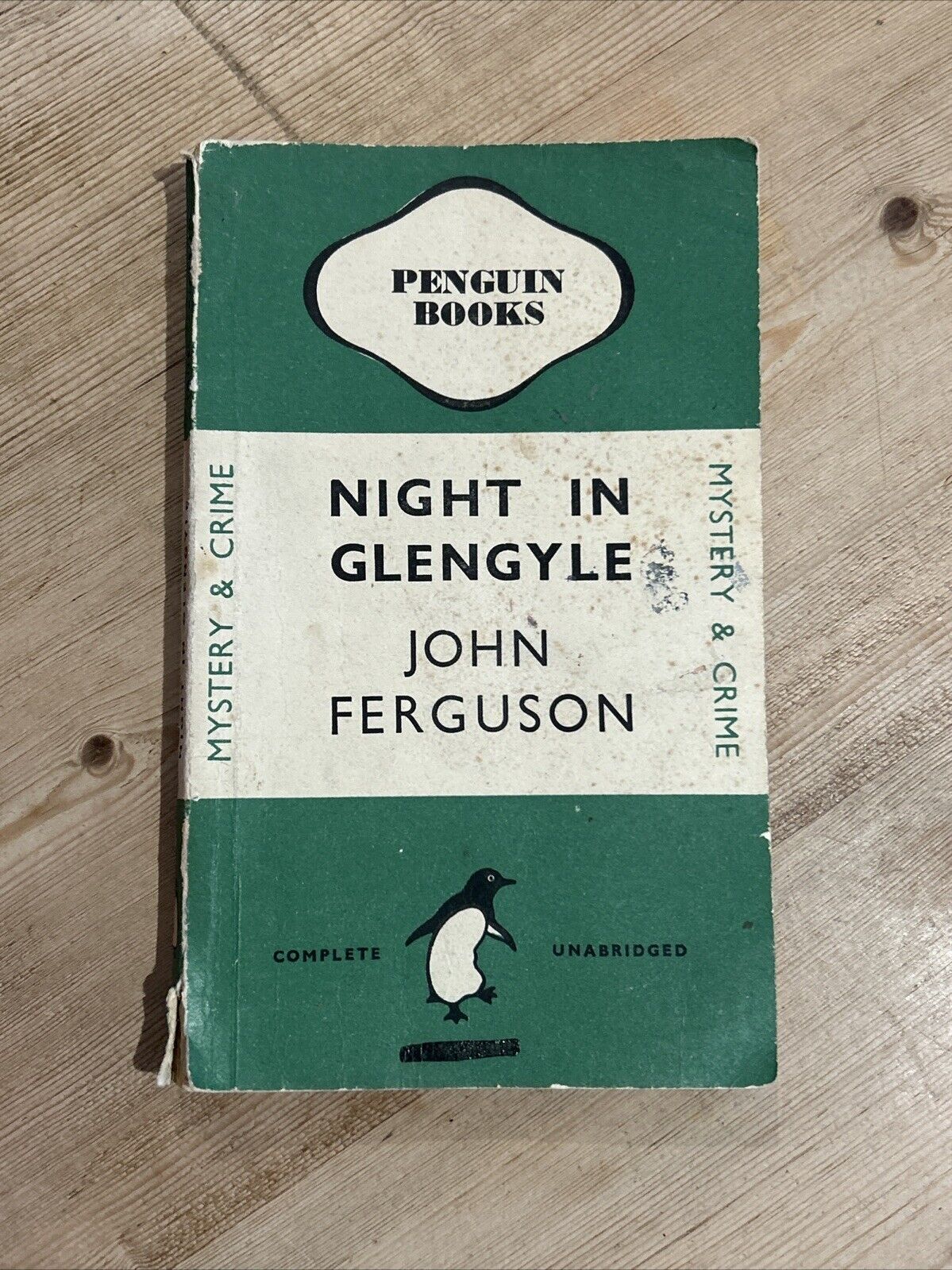 NIGHT IN GLENGYLE John Ferguson Penguin Paperback 1947 No 606 First Ed Crime